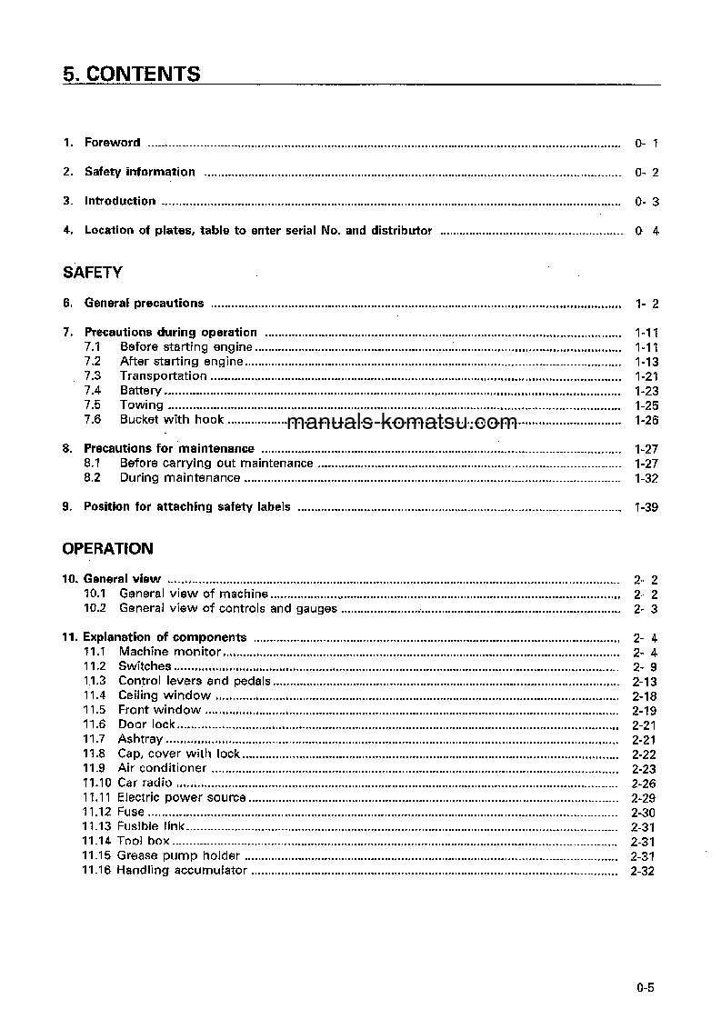 Protected: PC400-6(JPN)-EXCEL S/N 32250-UP Operation manual (English)