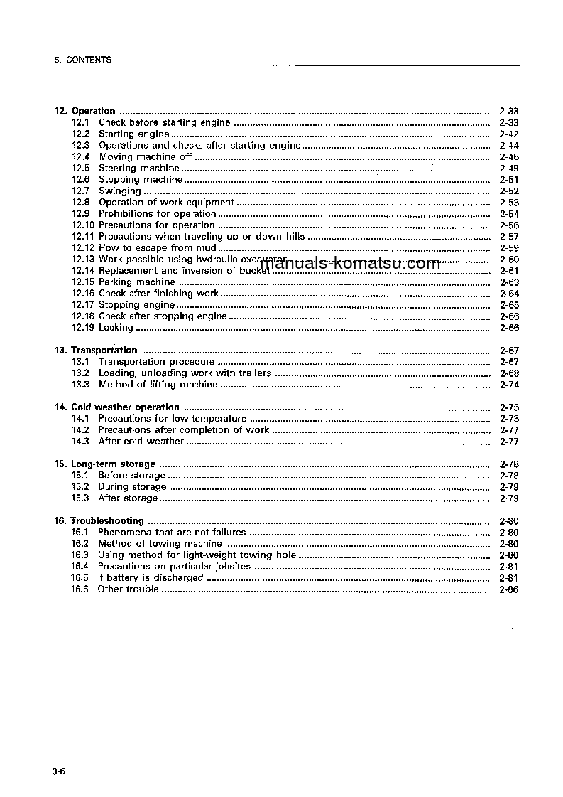 Protected: PC400-6(JPN)-EXCEL S/N 32250-UP Operation manual (English)