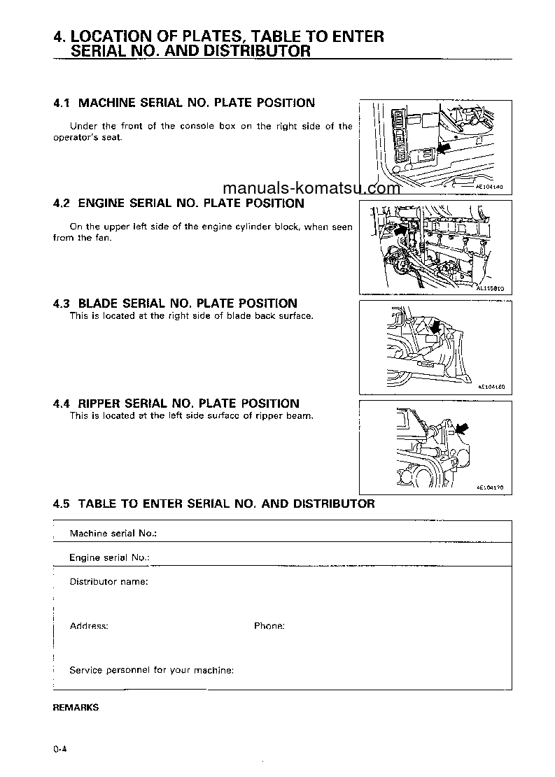 Protected: D275A-2(JPN) S/N 10302-UP Operation manual (English)