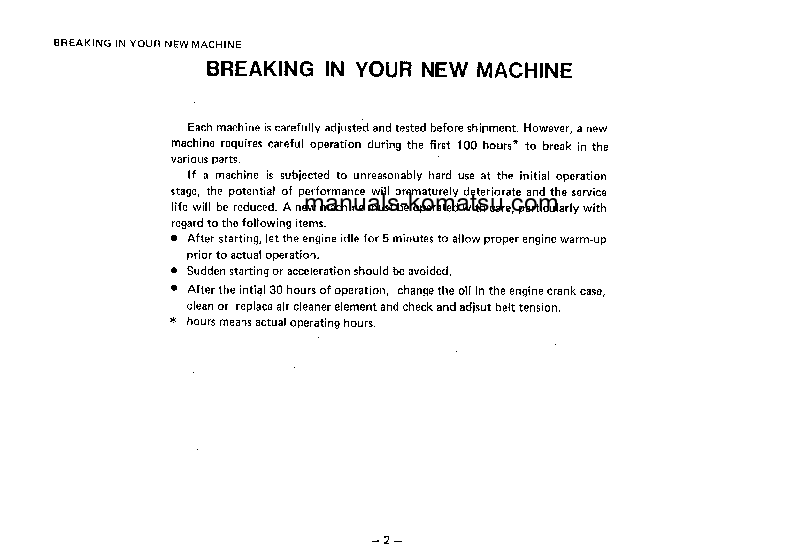 Protected: JV08H-2(JPN) S/N 2756-UP Operation manual (English)