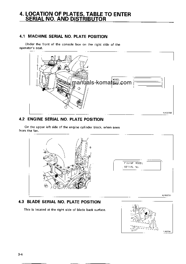 Protected: D475A-3(JPN) S/N 10601-10684 Operation manual (English)