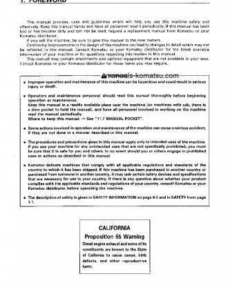 D31Q-20(JPN) S/N 41230-UP Operation manual (English)