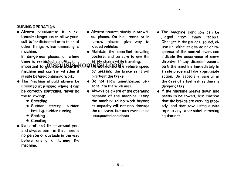 Protected: GS360-2(JPN) S/N 12001-UP Operation manual (English)