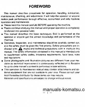 CS360-2(JPN) S/N 11003-UP Operation manual (English)