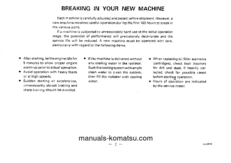 Protected: CS360-2(JPN) S/N 11003-UP Operation manual (English)