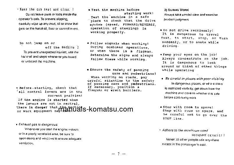 Protected: CS360-2(JPN) S/N 11003-UP Operation manual (English)