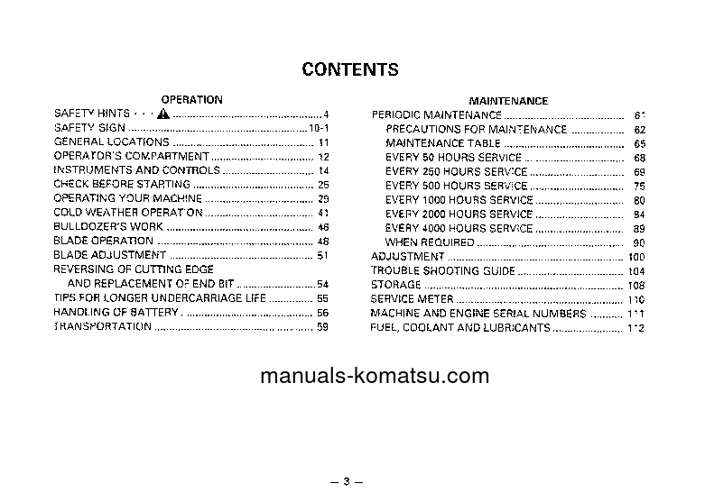 Protected: D53P-17(JPN) S/N 82727-UP Operation manual (English)