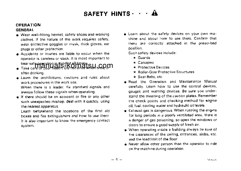 Protected: D53P-17(JPN) S/N 82727-UP Operation manual (English)