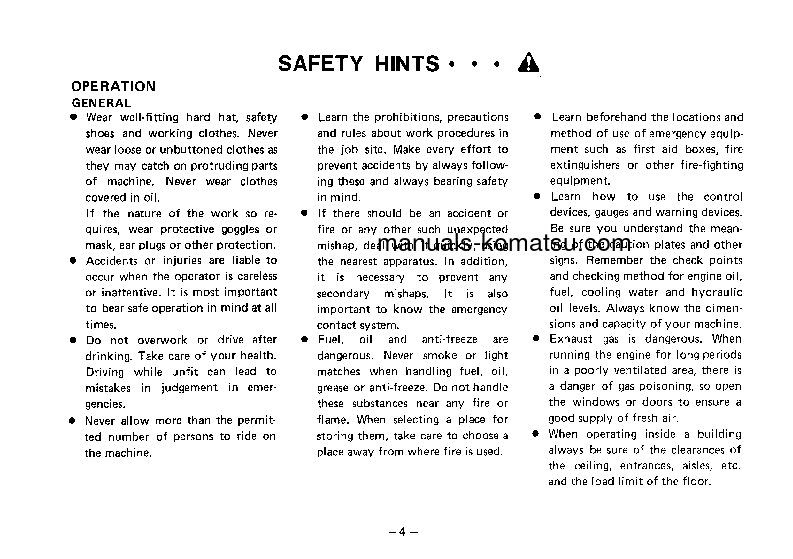 Protected: JV100-1(JPN) S/N 21001-UP Operation manual (English)