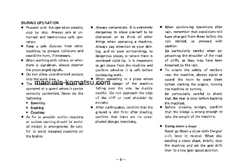 Protected: JV100-1(JPN) S/N 21001-UP Operation manual (English)