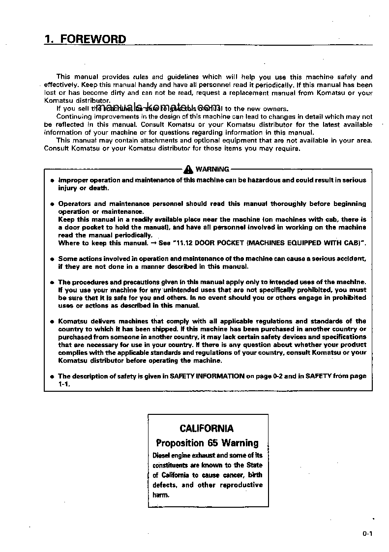 Protected: D65EX-12(JPN) S/N 62959-65000 Operation manual (English)