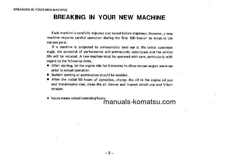Protected: JV28-1(JPN) S/N 1001-UP Operation manual (English)