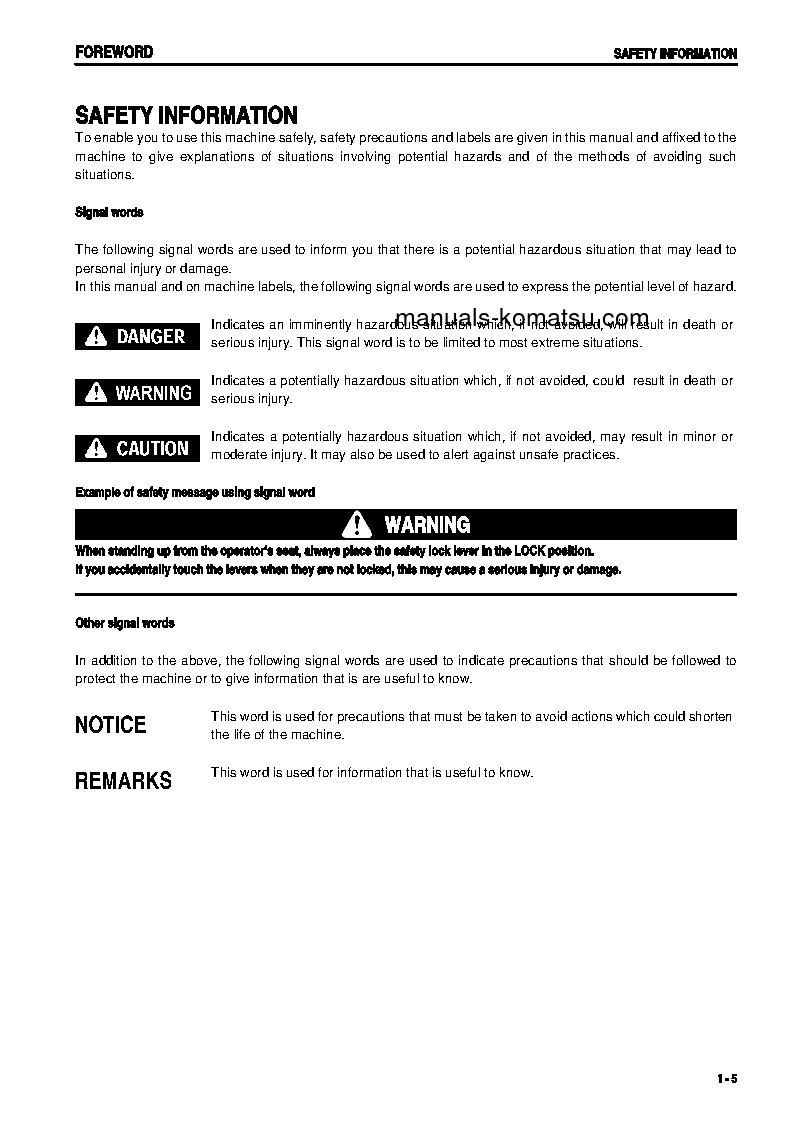 Protected: D65EX-12(JPN) S/N 65209-UP Operation manual (English)