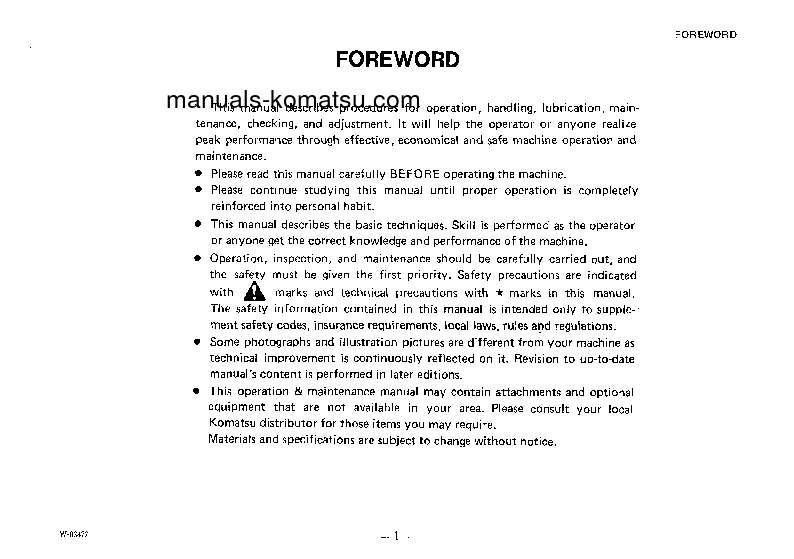 Protected: WS16S-3(JPN) S/N 3007-UP Operation manual (English)