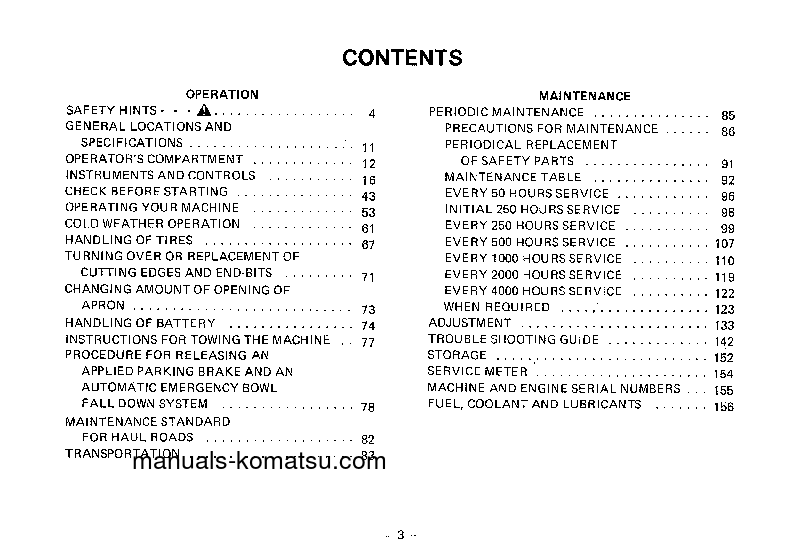 Protected: WS16S-3(JPN) S/N 3007-UP Operation manual (English)