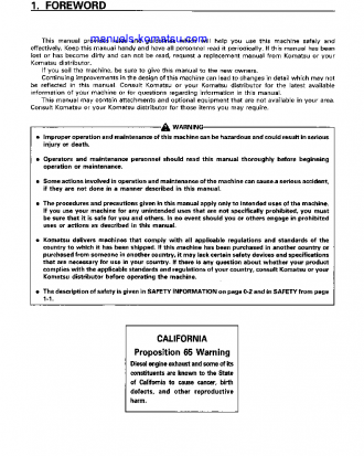 GD305A-3(JPN) S/N 8018-UP Operation manual (English)