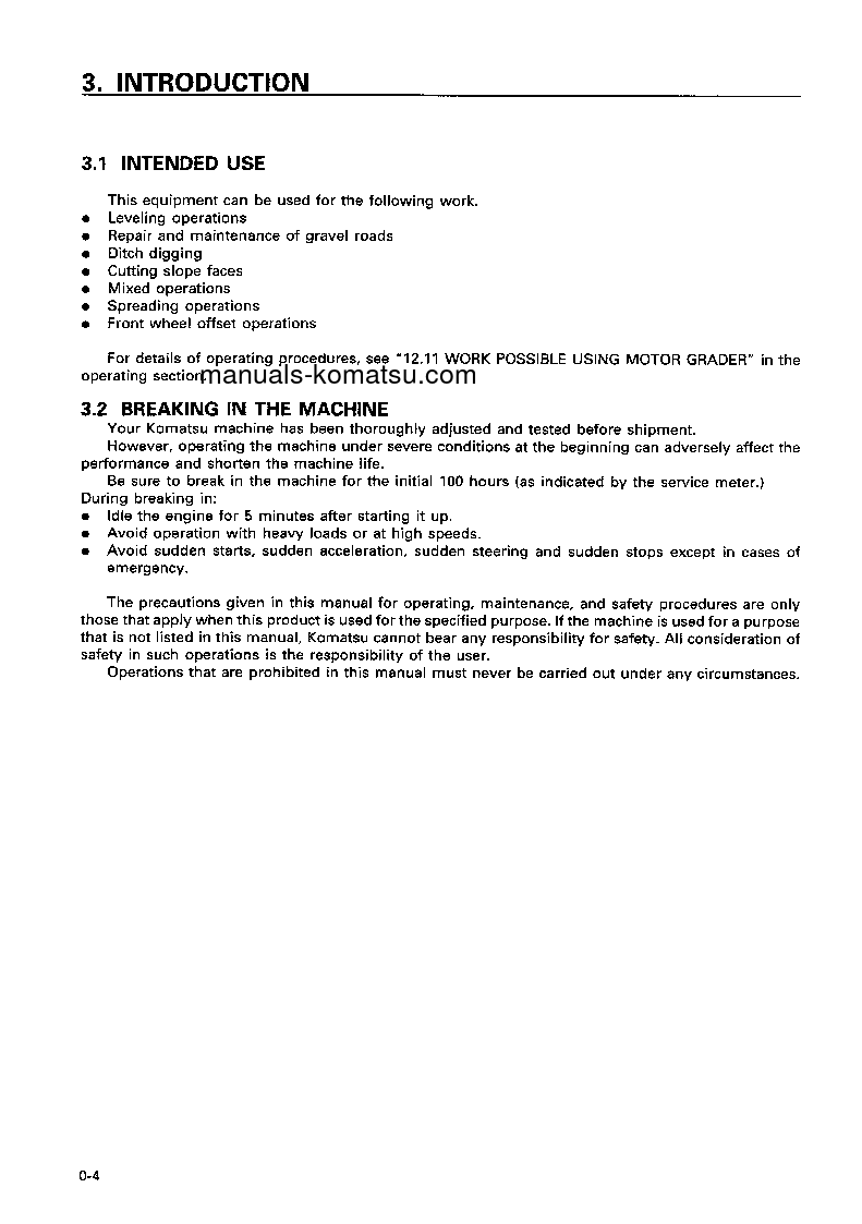 Protected: GD405A-3(JPN) S/N 5193-UP Operation manual (English)