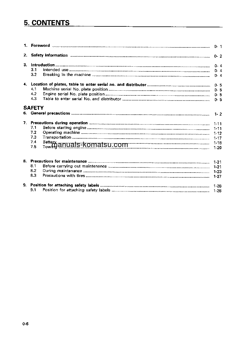Protected: GD405A-3(JPN) S/N 5193-UP Operation manual (English)