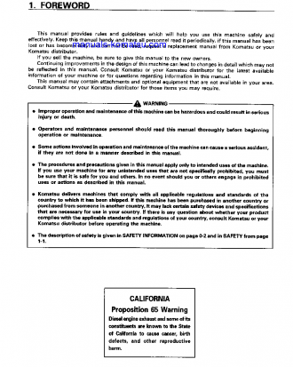 WF450T-3(JPN) S/N 53001-UP Operation manual (English)