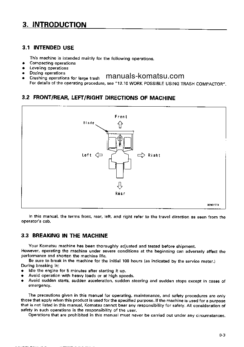 Protected: WF450T-3(JPN) S/N 53001-UP Operation manual (English)