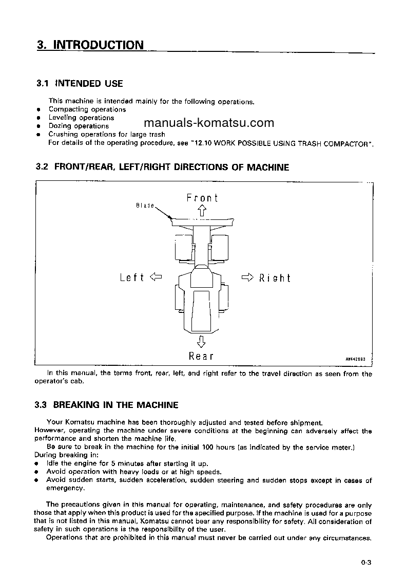 Protected: WF550T-3(JPN) S/N 50001-UP Operation manual (English)