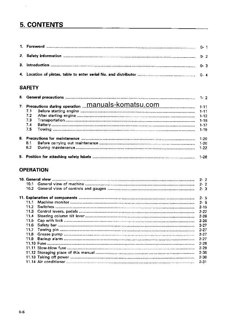 Protected: WF550T-3(JPN) S/N 50001-UP Operation manual (English)