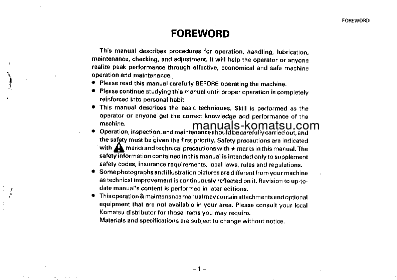 Protected: WF450T-1(JPN) S/N 10001-UP Operation manual (English)