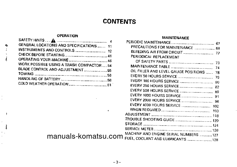 Protected: WF450T-1(JPN) S/N 10001-UP Operation manual (English)