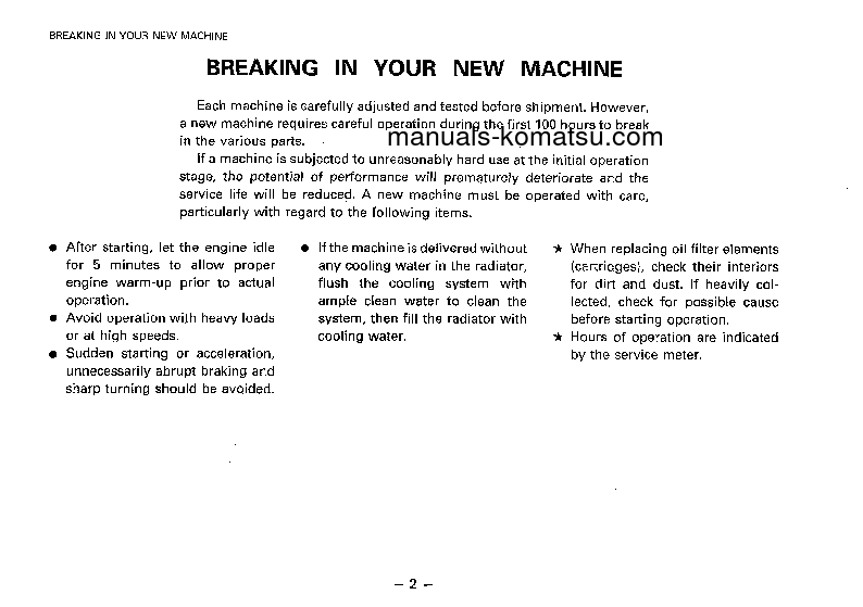 Protected: WA470-1(JPN) S/N 20001-UP Operation manual (English)