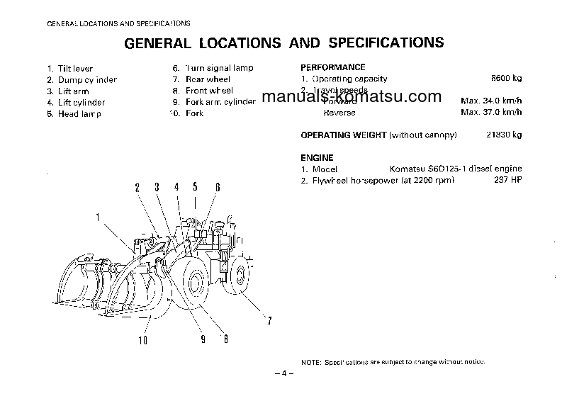 Protected: WA450-1(JPN)-LOGGING S/N 20001-UP Operation manual (English)