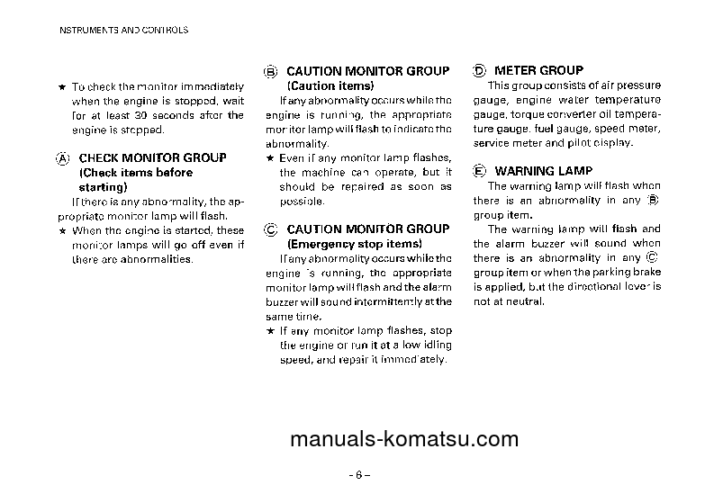 Protected: WA450-1(JPN)-LOGGING S/N 20001-UP Operation manual (English)