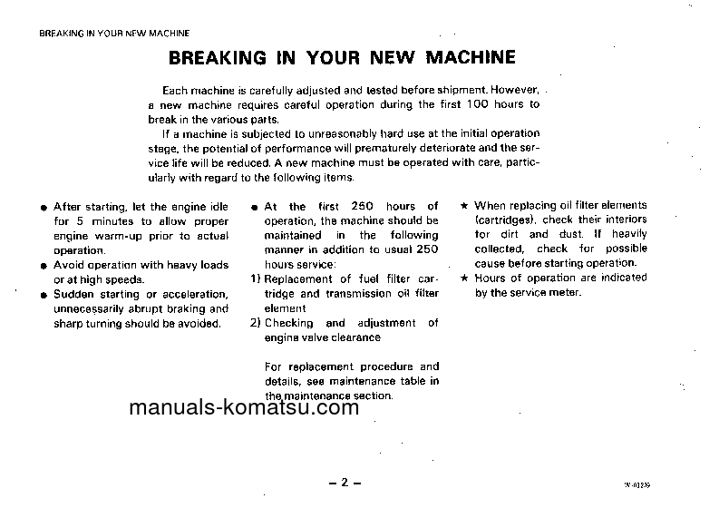 Protected: WA350-1(JPN) S/N 20001-20410 Operation manual (English)