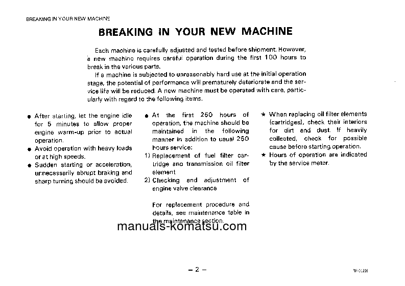 Protected: WA450-1(JPN)-C SPEC S/N 10001-UP Operation manual (English)