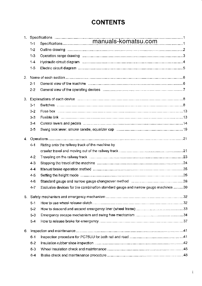 Protected: PC75UUT-2(JPN) Operation manual (English)