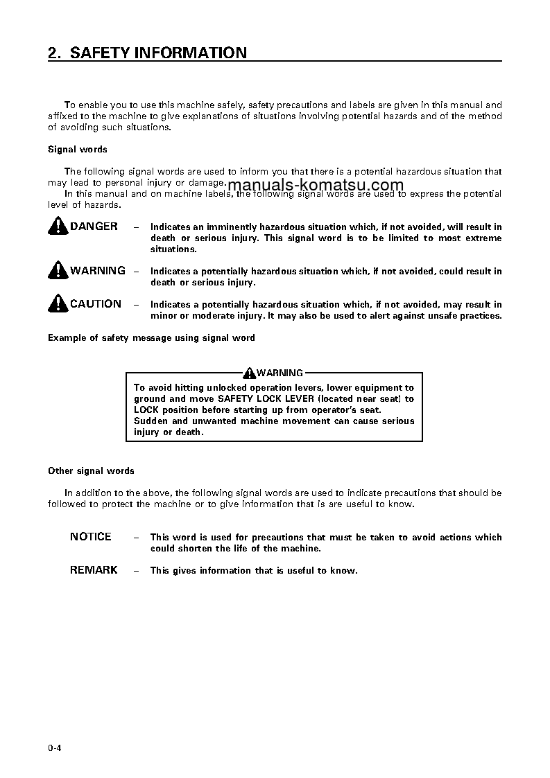Protected: CD30R-1(JPN) S/N 1227-UP Operation manual (English)
