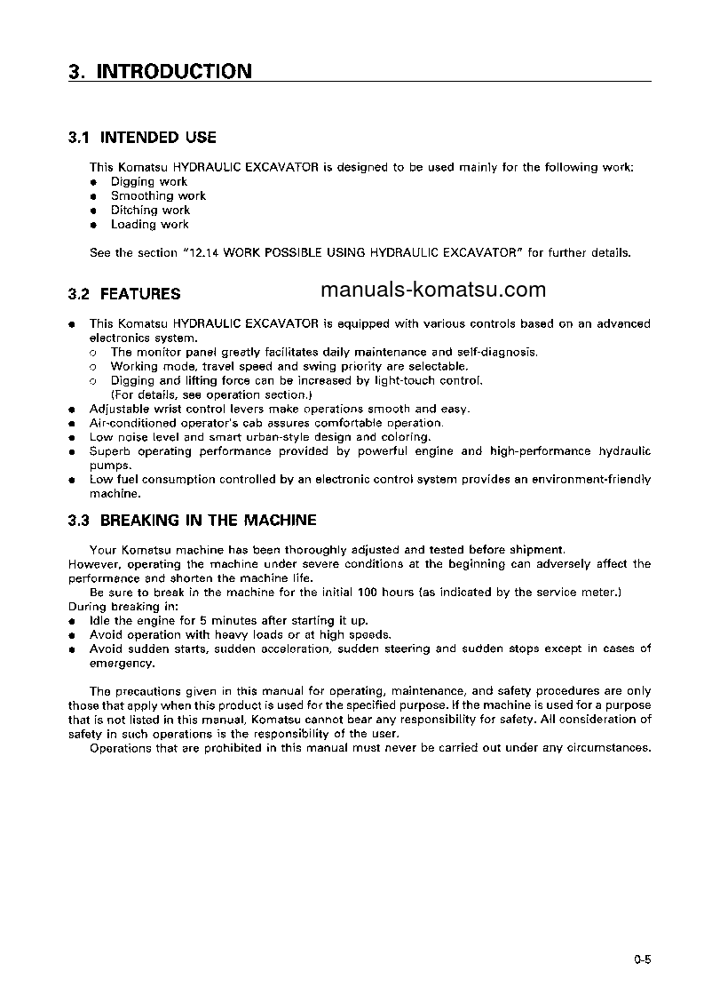 Protected: PC450LC-6(JPN) S/N 12629-UP Operation manual (English)