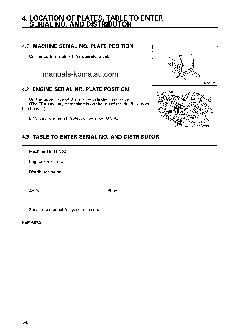 Protected: PC450LC-6(JPN) S/N 12629-UP Operation manual (English)