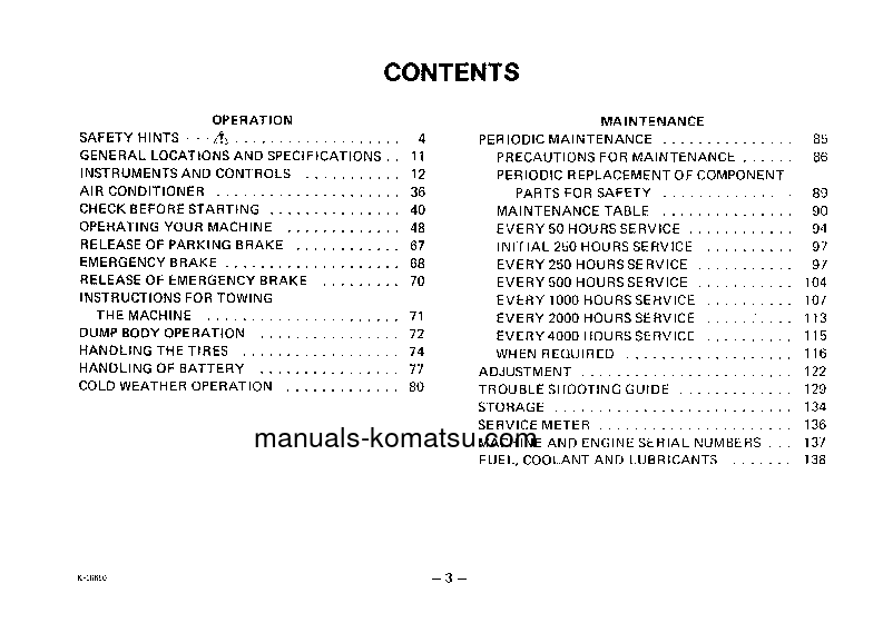 Protected: HD325-5(JPN) S/N 2001-2263 Operation manual (English)