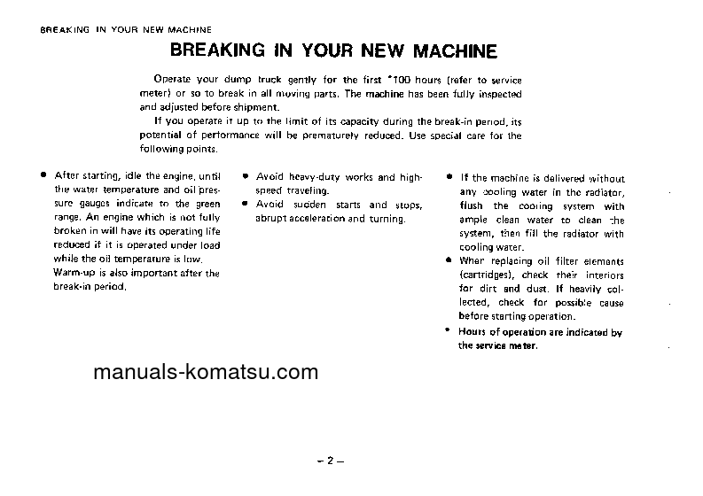 Protected: HD325-5(JPN) S/N 2441-UP Operation manual (English)