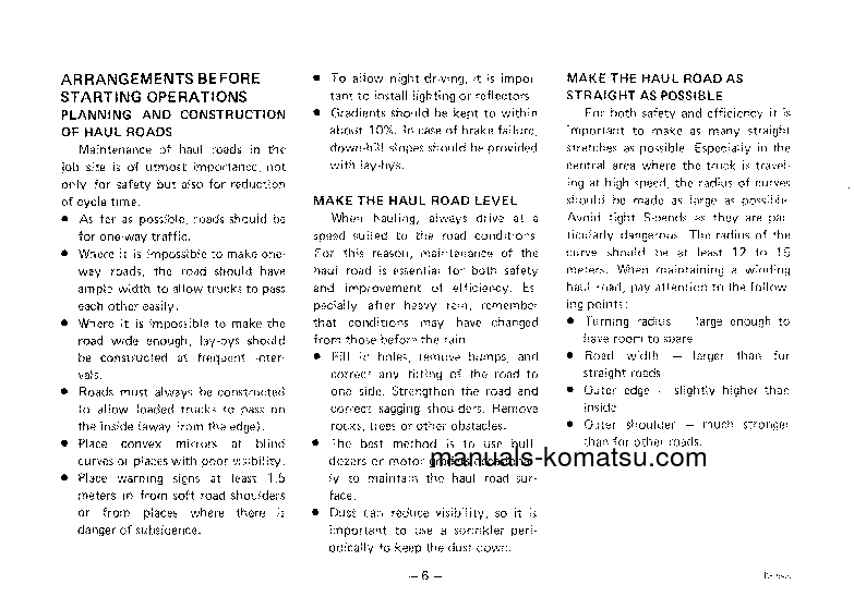 Protected: HD465-3(JPN) S/N 2137-2189 Operation manual (English)