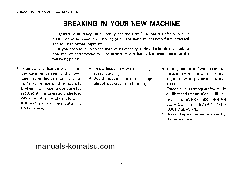 Protected: HD1600M-1(JPN) S/N 1024-UP Operation manual (English)