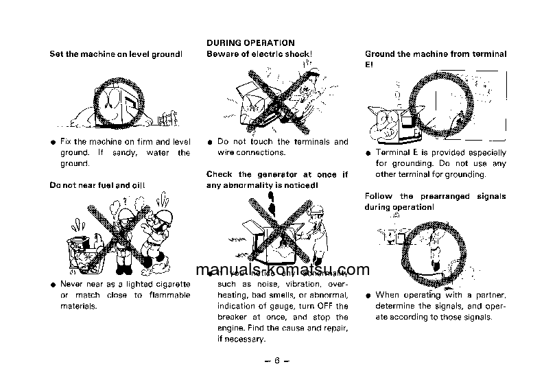 Protected: EG40-1(JPN) S/N 4001-UP Operation manual (English)