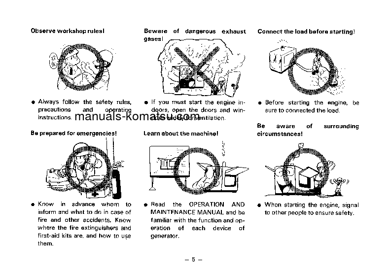 Protected: EG125-2(JPN) S/N 4001-UP Operation manual (English)