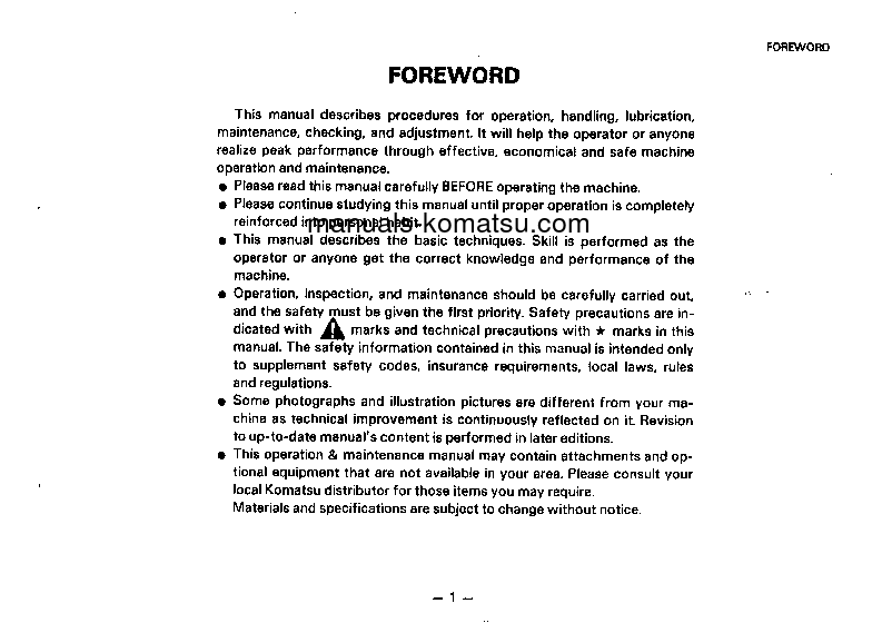 Protected: EG275-2(JPN) S/N 5001-UP Operation manual (English)