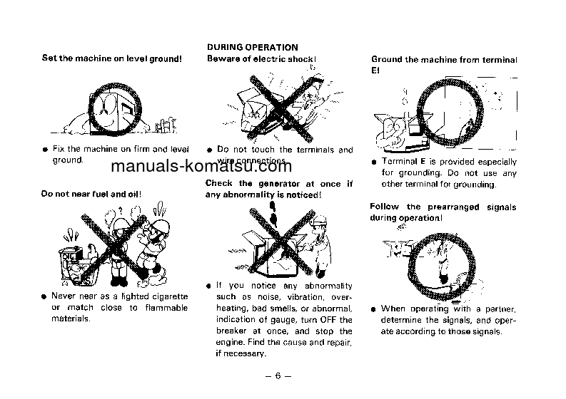 Protected: EG275BS-2(JPN) S/N 5001-UP Operation manual (English)