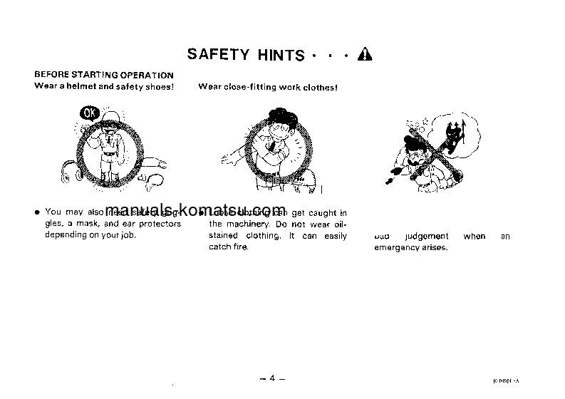 Protected: EG300-5(JPN) S/N 5001-UP Operation manual (English)