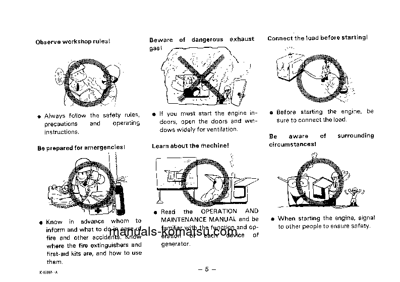 Protected: EG300-5(JPN) S/N 5001-UP Operation manual (English)