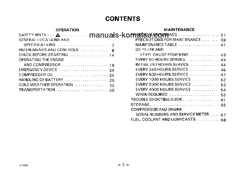 Protected: EC75Z-3(JPN) S/N 3001-UP Operation manual (English)