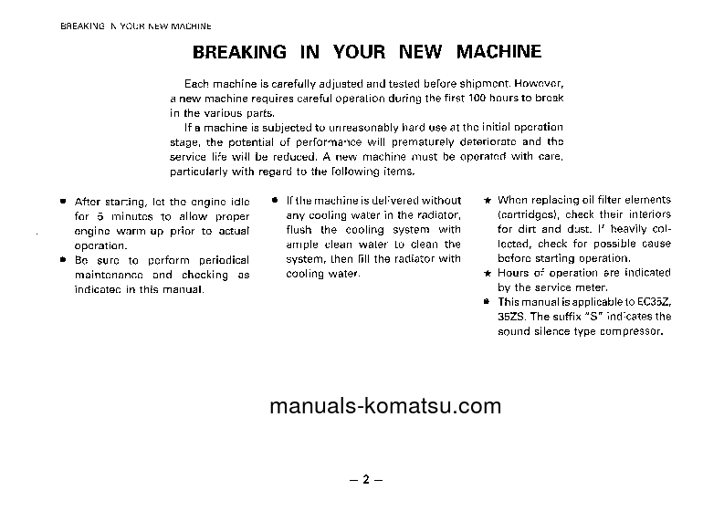 Protected: EC35ZSB-2(JPN) S/N 3001-UP Operation manual (English)