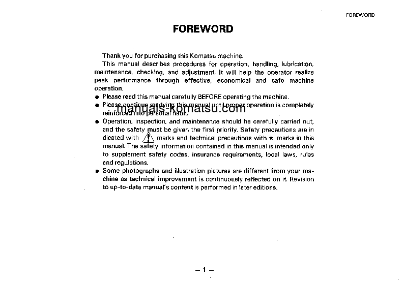 Protected: EG1100-1(JPN) S/N 1002-UP Operation manual (English)